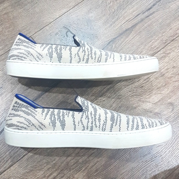 ROTHY'S Maritime Tiger Sneaker Shoe Size 11 - Picture 8 of 11